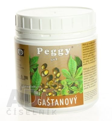 PEGGY GÉL gaštanový 1x500 g