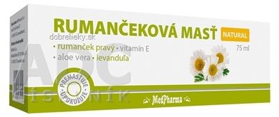 MedPharma RUMANČEKOVÁ MASŤ NATURAL 1x75 ml